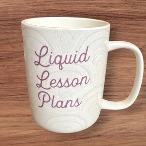 Liquid Lesson Plans Coffee Mug